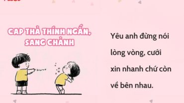 Cap đám cưới thả thính dành cho con gái