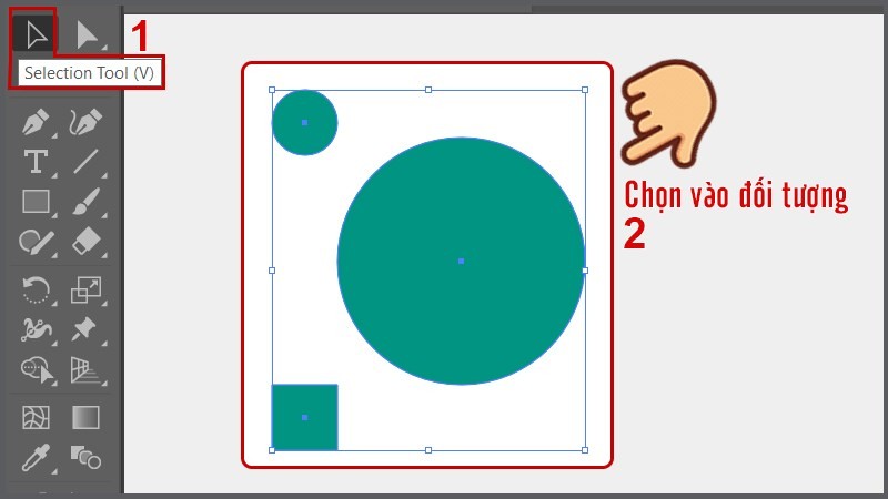 Chọn đối tượng lật hình